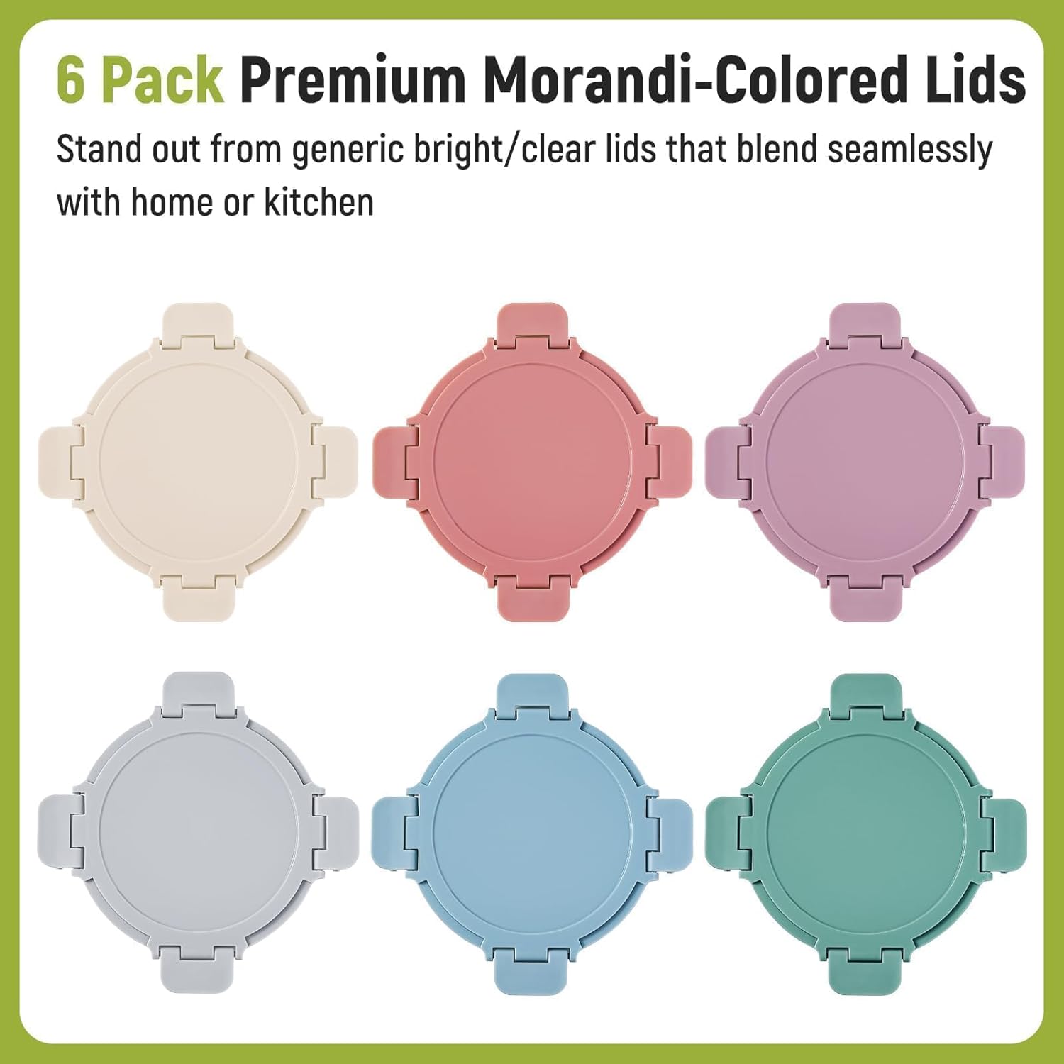 [UPGRADED LID] 6 Sets 3 Cup/24 - Meal Prep Containers avis et prix