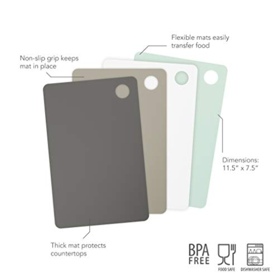 Small Flexible Cutting Mats 4  - Meal Prep Format avis et prix