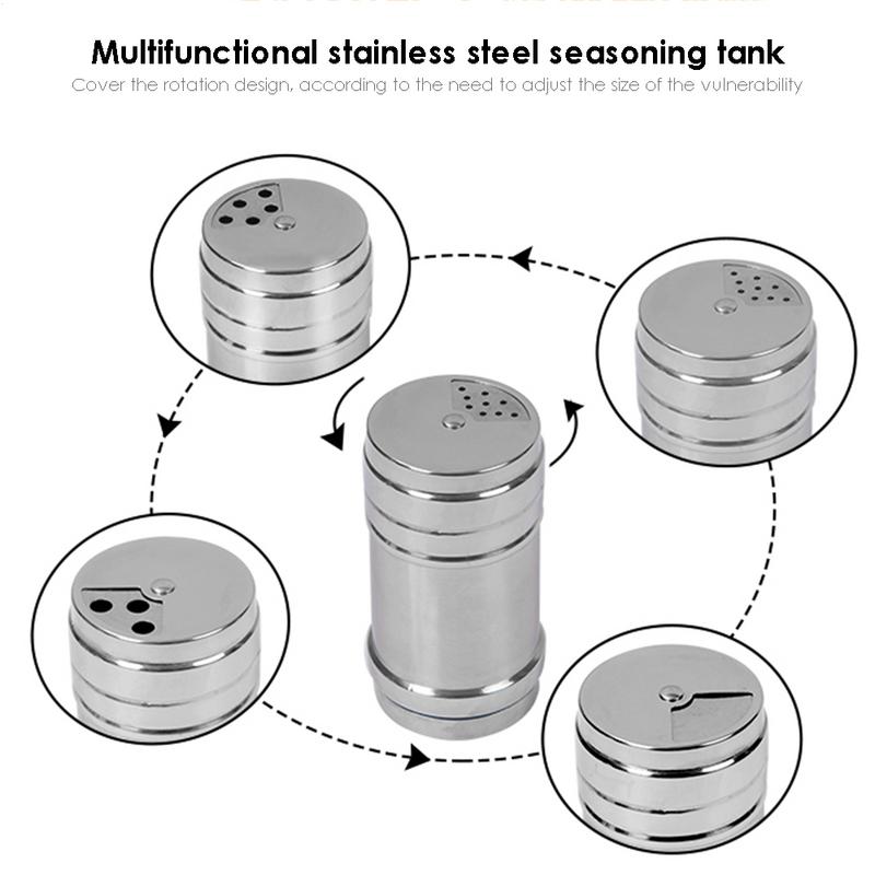 Stainless Steel Seasoning Jar  - Herb Keeper Bottle avis et prix