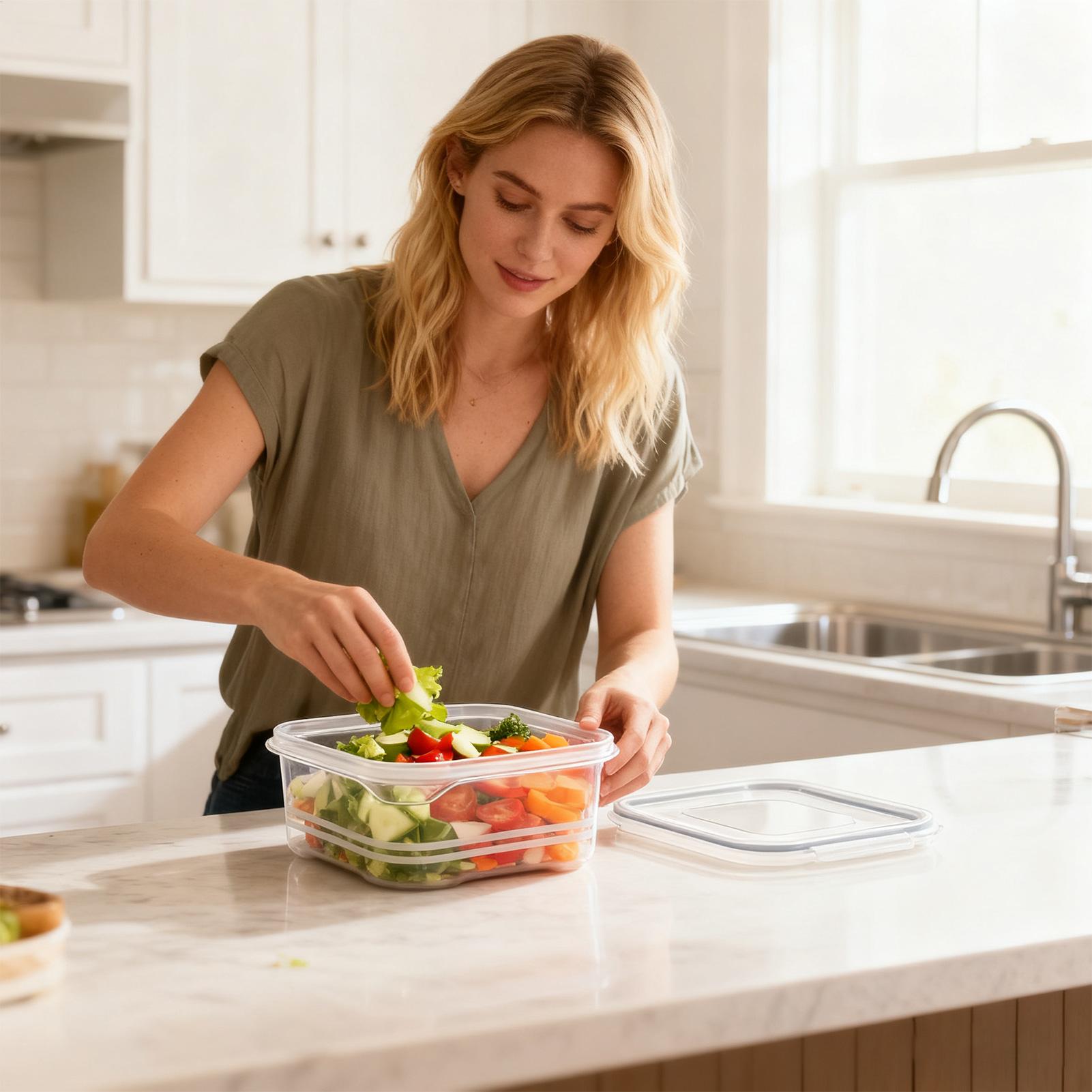 Refrigerator Storage Clear Air - Meal Prep Organizer avis et prix