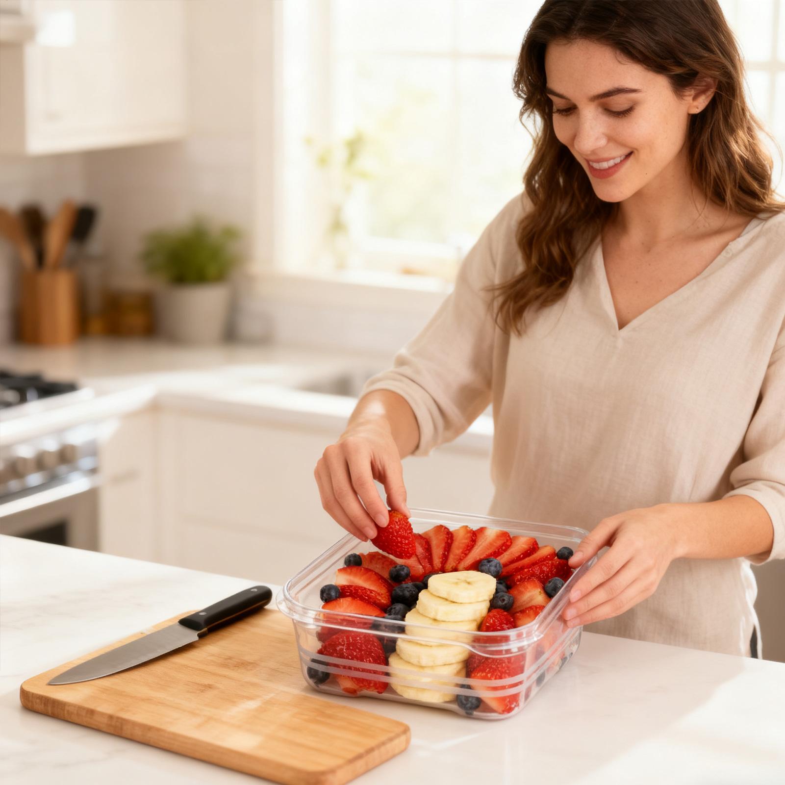 Refrigerator Storage Clear Air - Meal Prep Organizer avis et prix