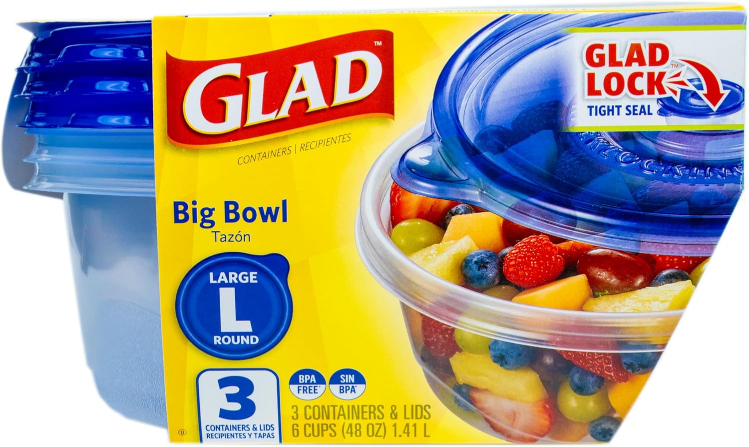 48 oz Round Food Storage Conta - Meal Prep Containers avis et prix