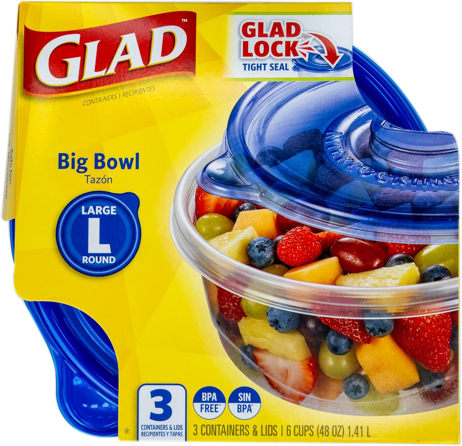 48 oz Round Food Storage Conta - Meal Prep Containers avis et prix