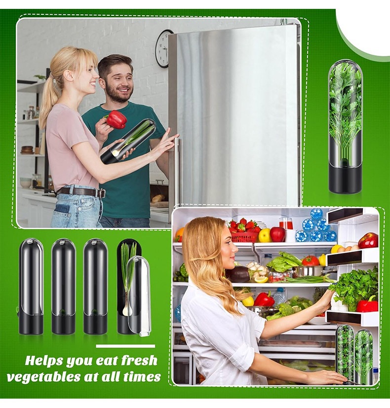 Vegetables Fresh Preservation  - Herb Keeper Bottle avis et prix